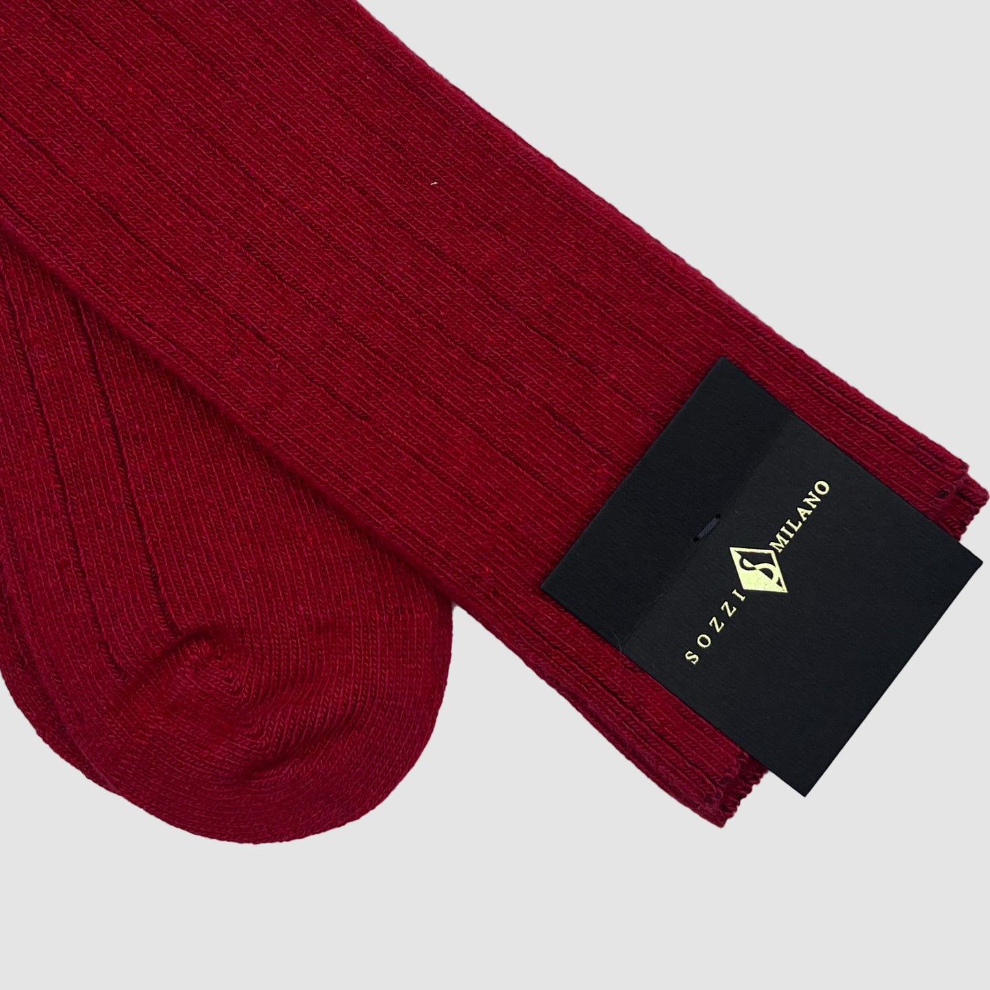 Ribbed SOCKS in cashmere and viscose