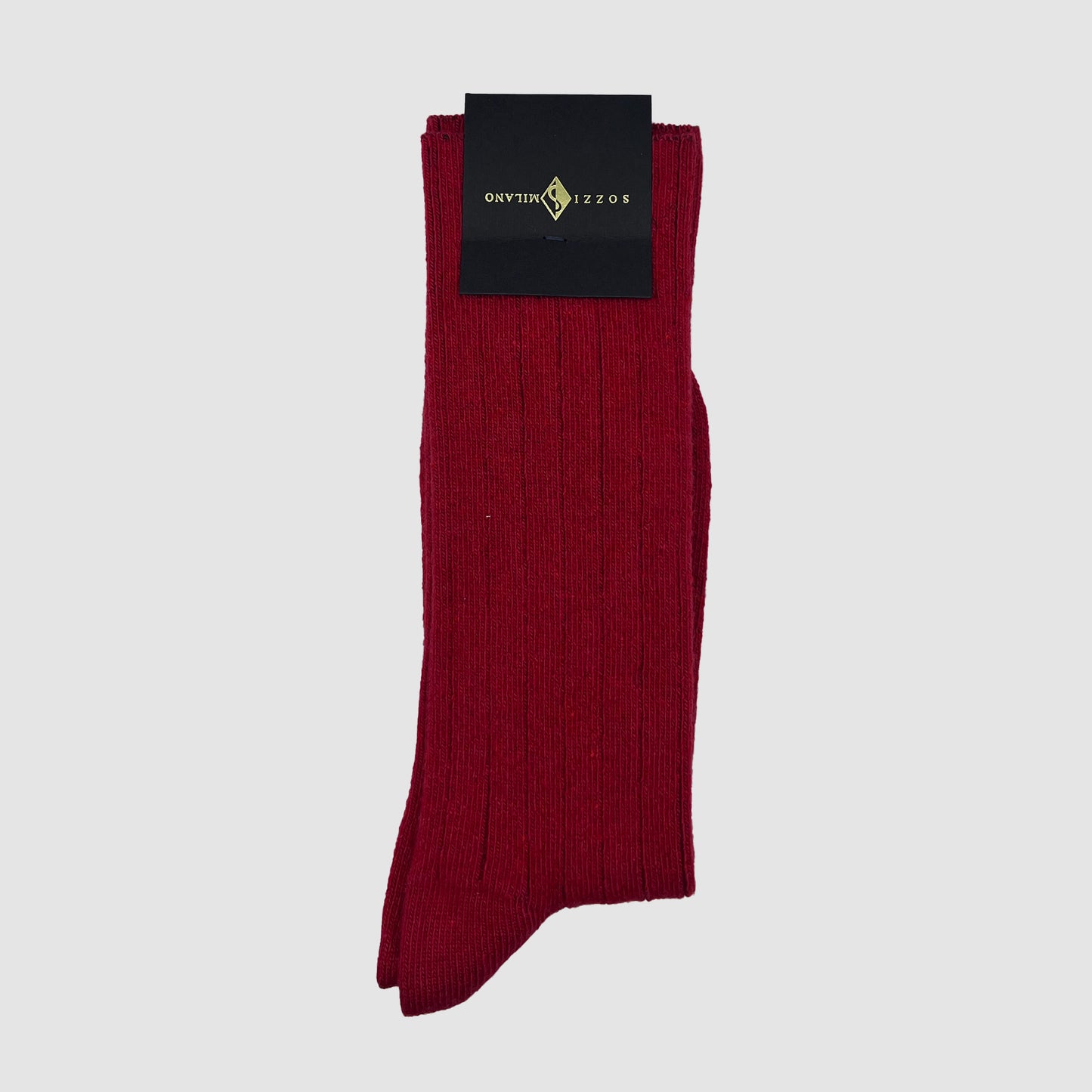 Ribbed SOCKS in cashmere and viscose
