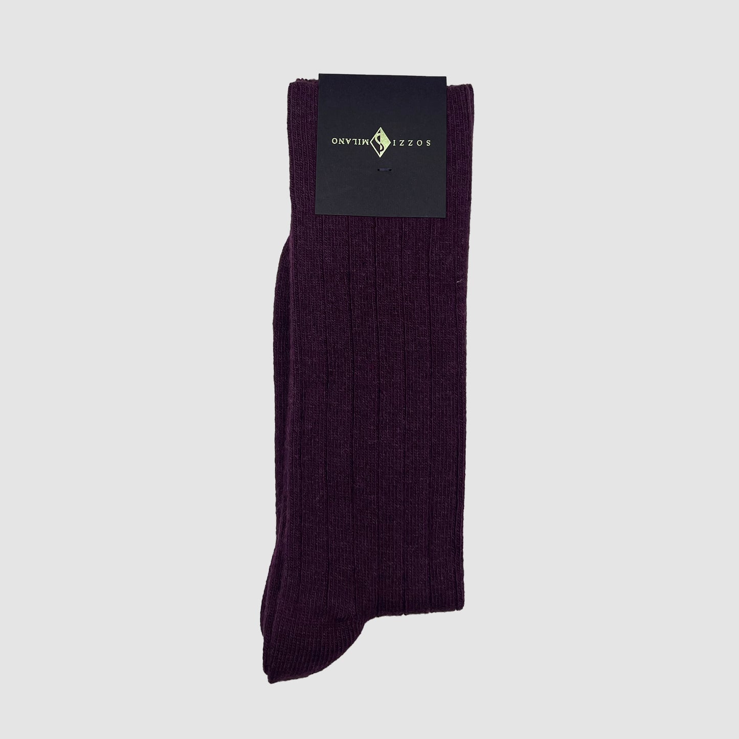 Ribbed SOCKS in cashmere and viscose