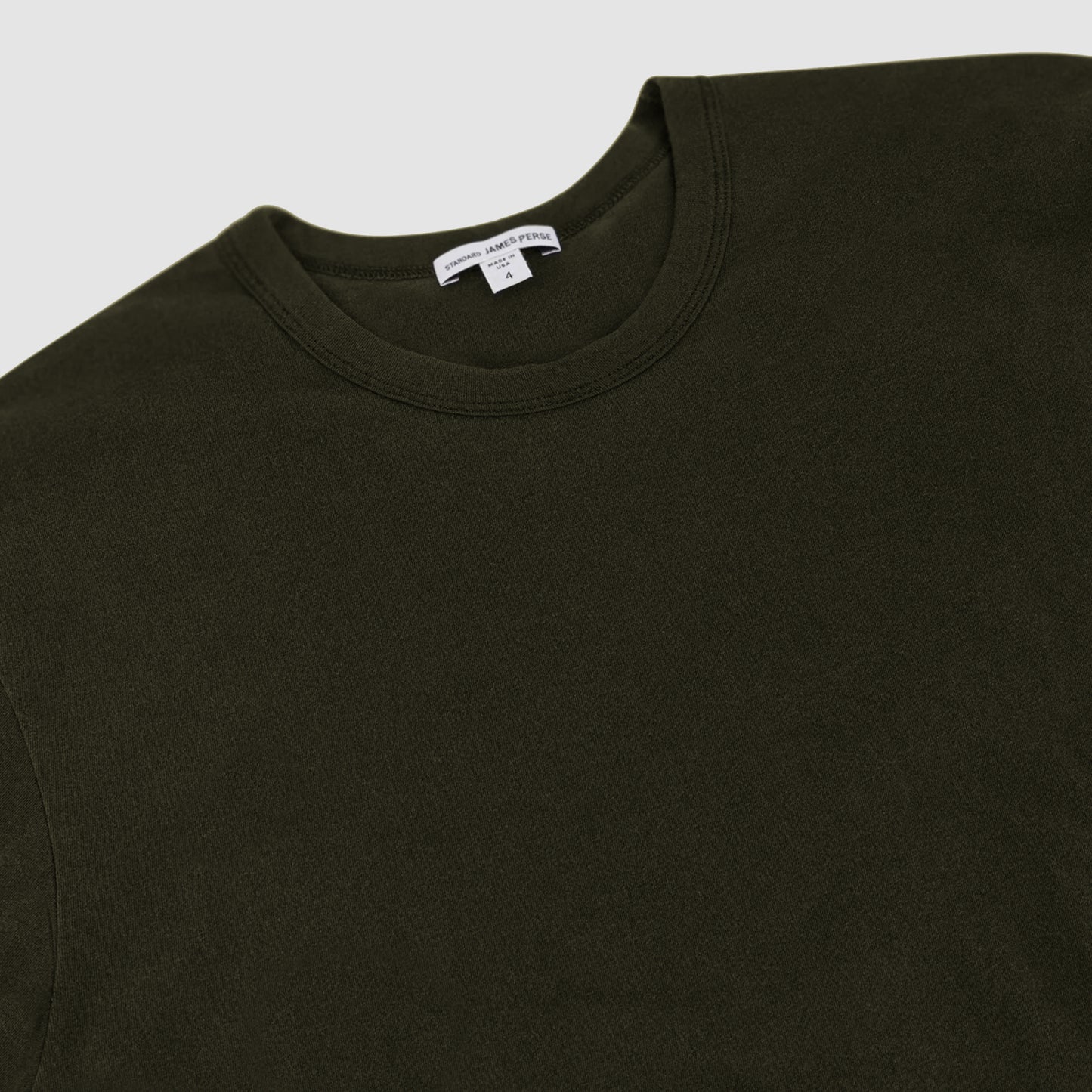 Short Sleeve Crew Neck T-Shirt Olive