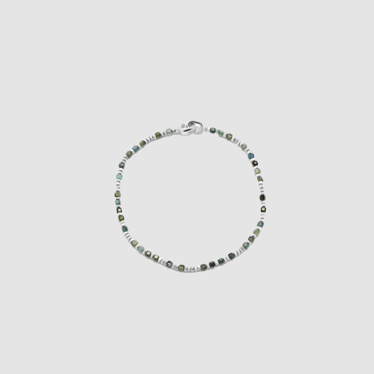Percep Bracelet Emerald Sterling Silver