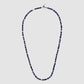 Pillon Necklace/Bracelet Three Wrap Lapis Sterling Silver