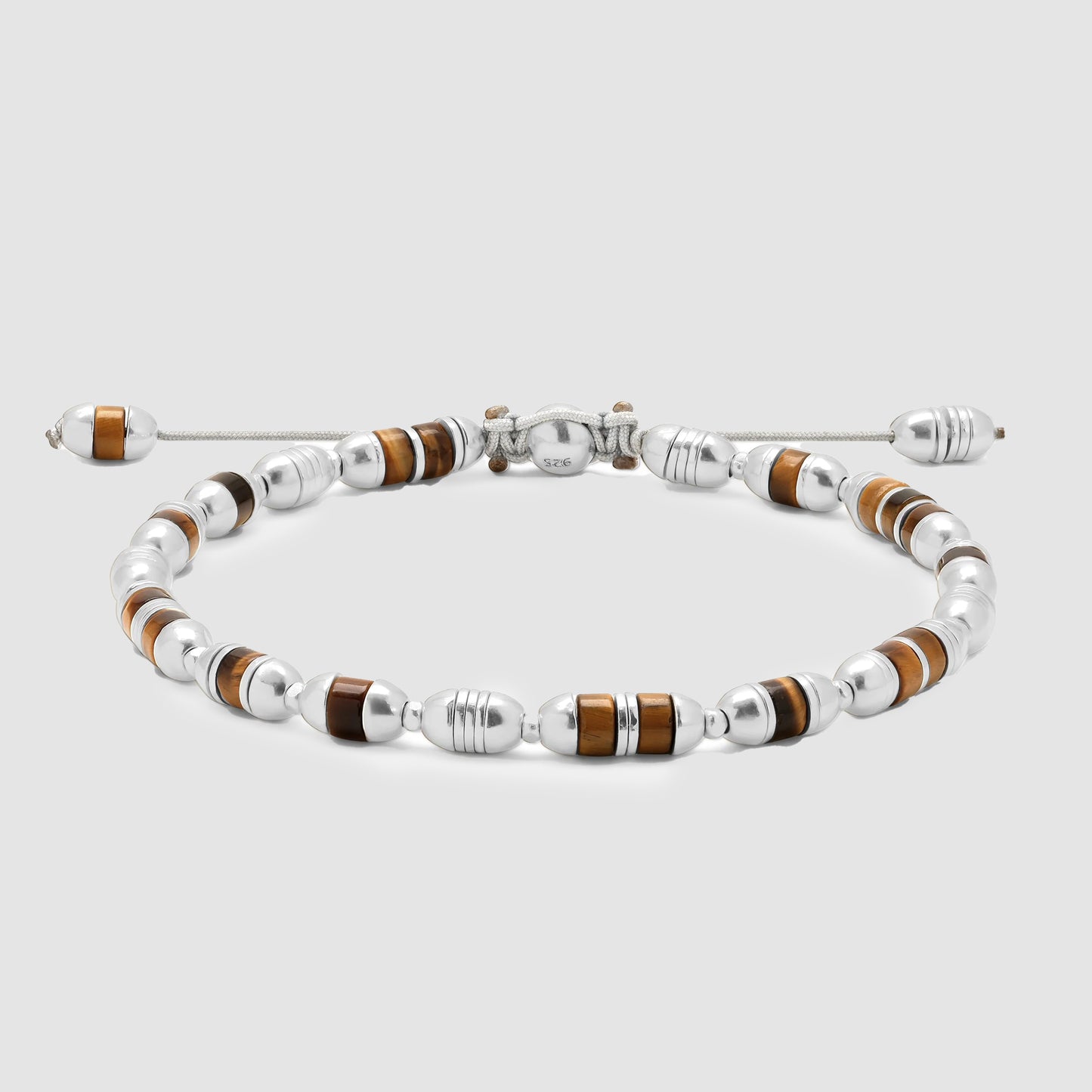Sura Bracelet Tiger Eye Sterling Silver