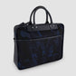 Camaoflauge Nylon Briefcase Leather Trim