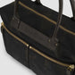 Camouflage  Nylon Messenger Bag Leather Trim