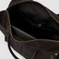 Waxed Canvas Messenger Bag Leather Trim