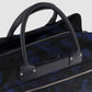 Camouflage Nylon Duffle Bag Leather Trim
