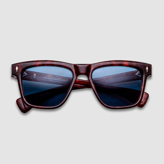 Lankaster, Breccia, Blue Lenses, Sterlling Silver Hardwear