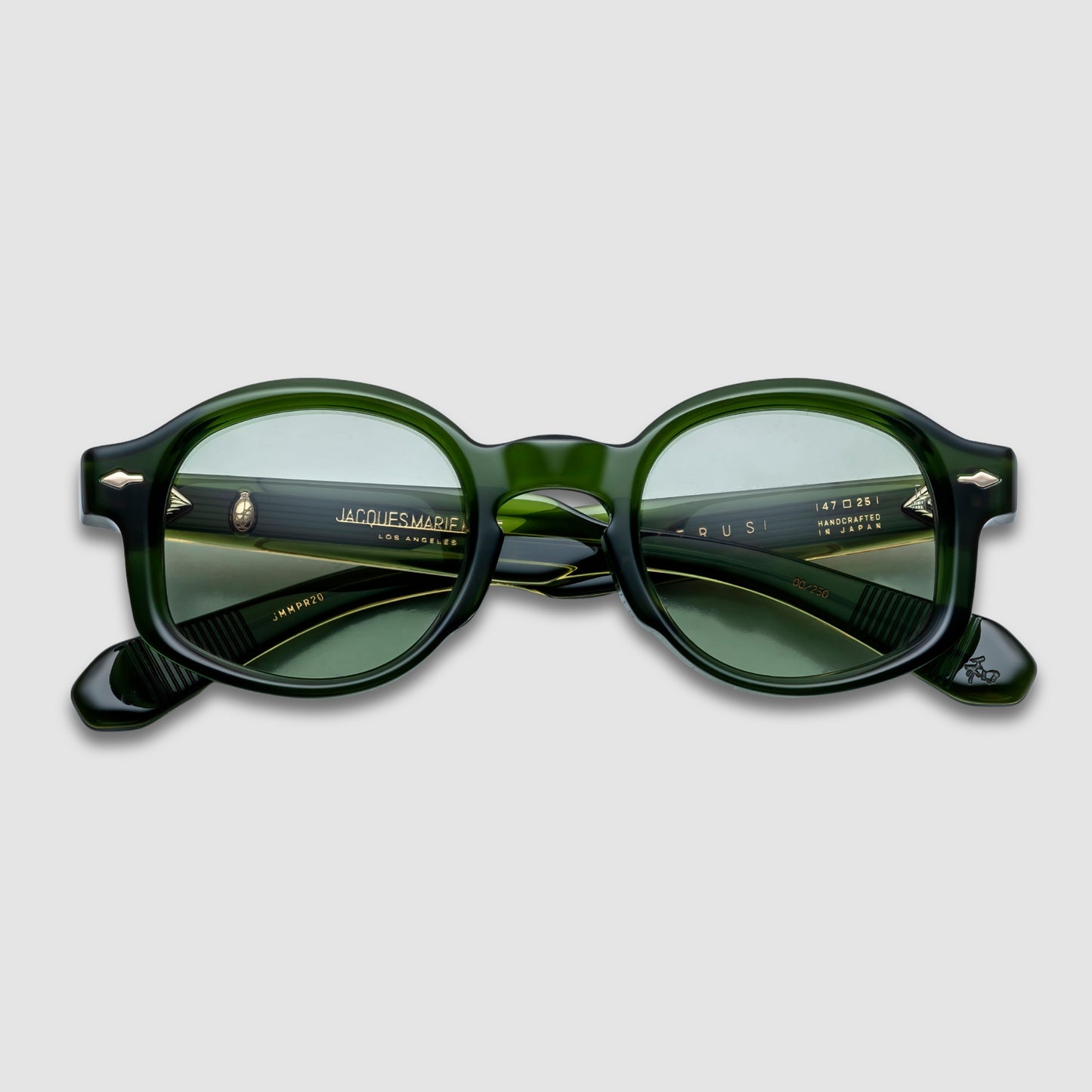 Petrus, Rover, Light Green Lenses, Dark Gold Hardwear