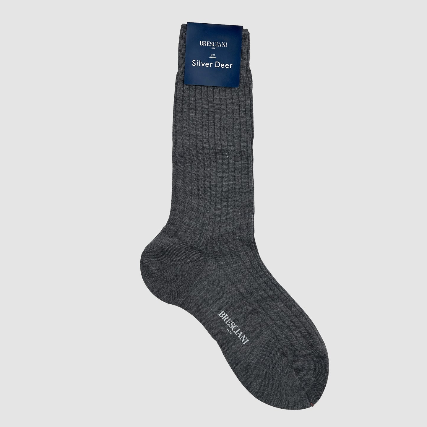 Socks Wool Blend Solid Color