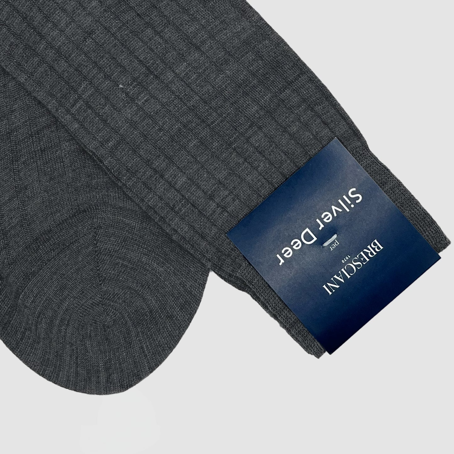 Socks Wool Blend Solid Color
