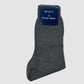 Socks Wool Blend Solid Color