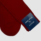 Socks Wool Blend Solid Color