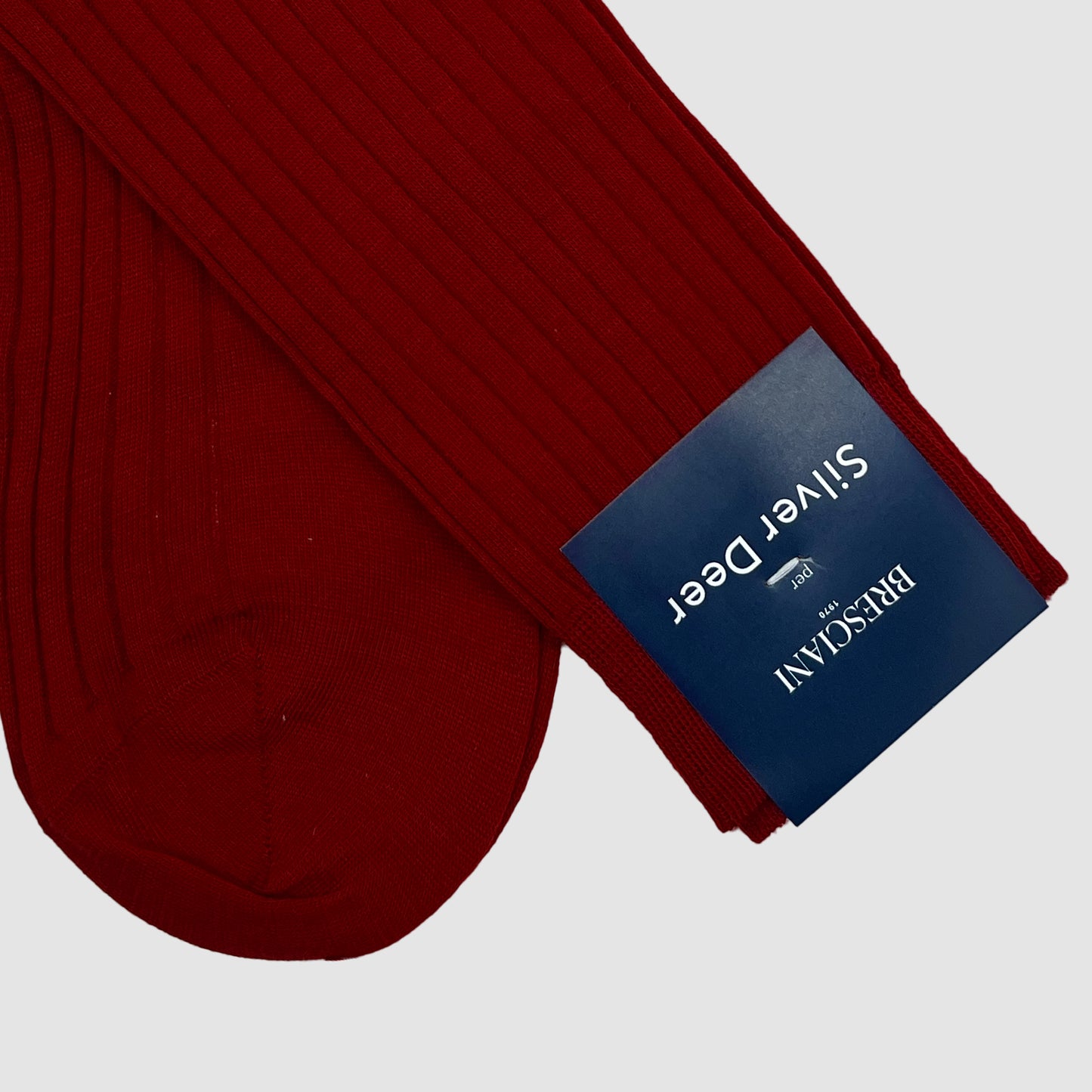 Socks Wool Blend Solid Color