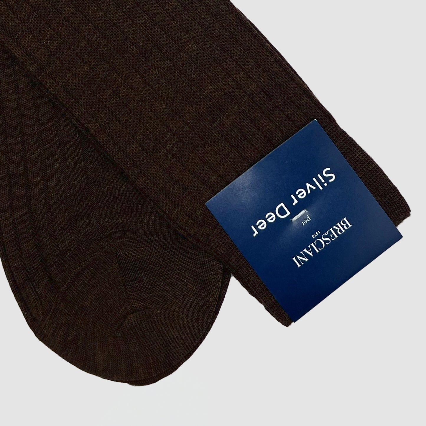 Socks Wool Blend Solid Color