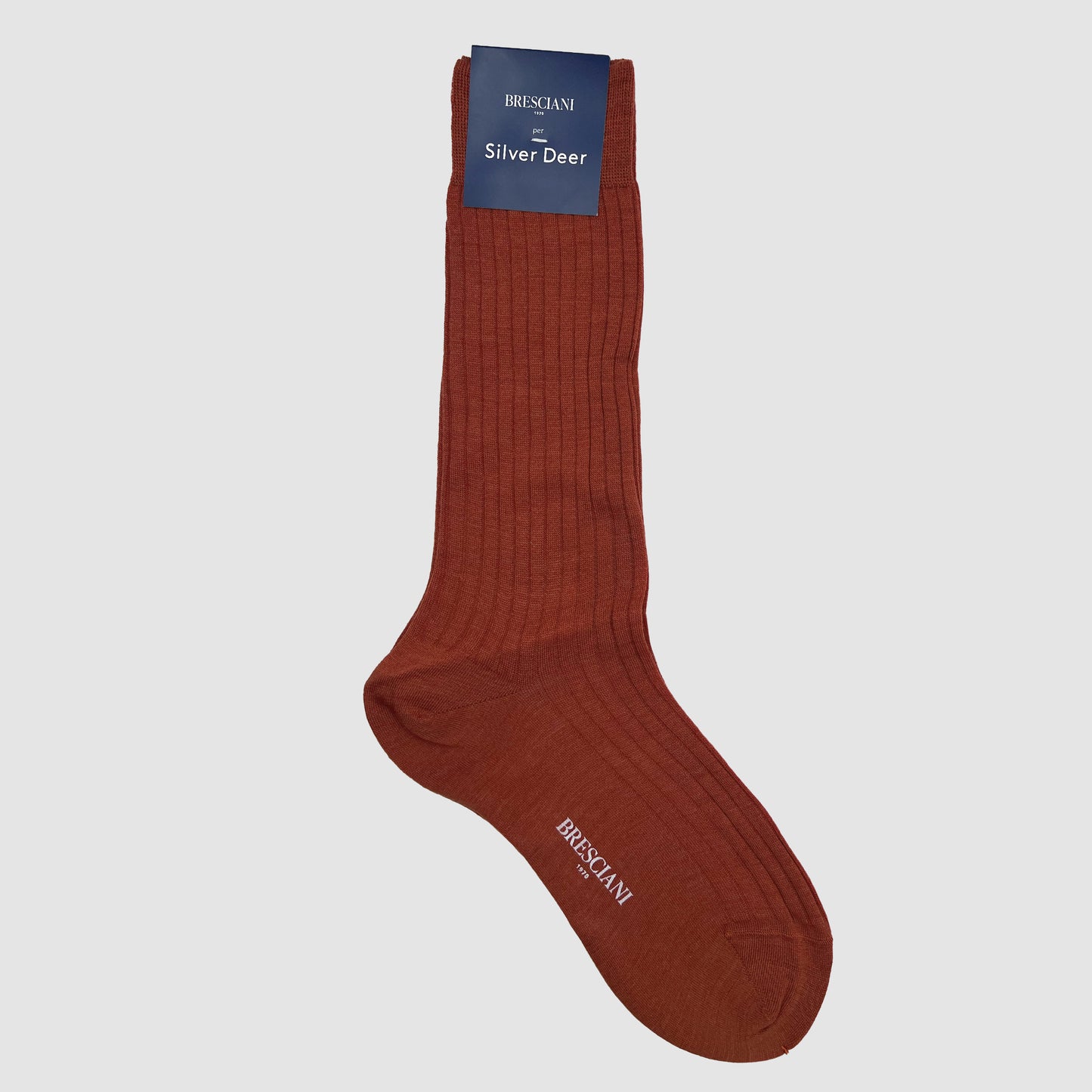 Socks Wool Blend Solid Color