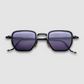 Atkins, Corbeau, Purple Lenses, Matte Black Beta Titanium Frame