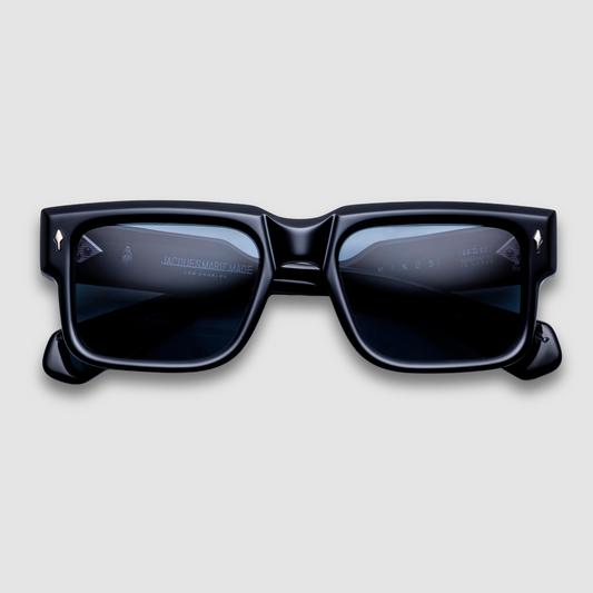 Hemmings, Lacquer , Blue Lenses, Light Gold Hardwear