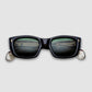Corniche Etna, Green Lenses, Sterling Hardwear
