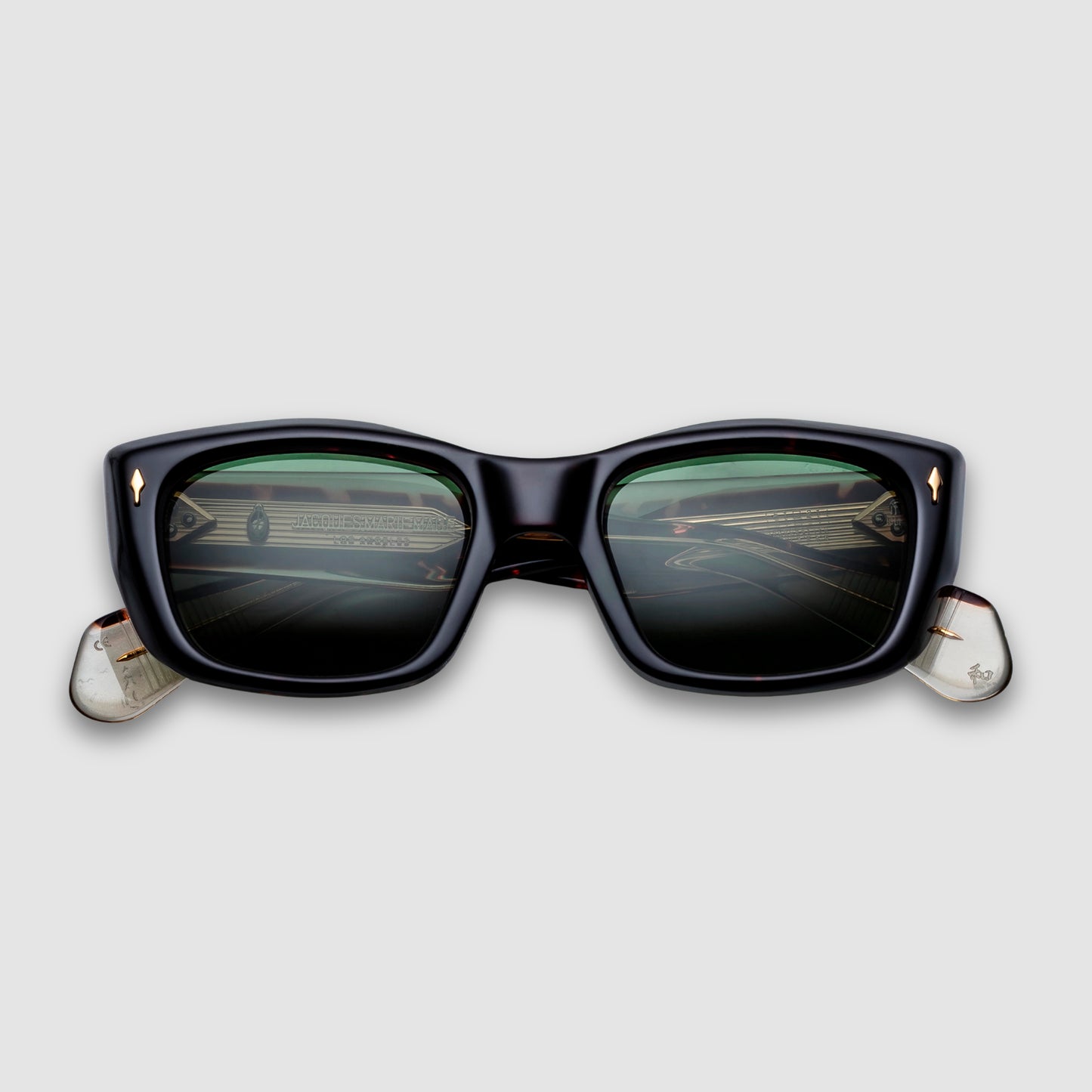 Corniche Etna, Green Lenses, Sterling Hardwear