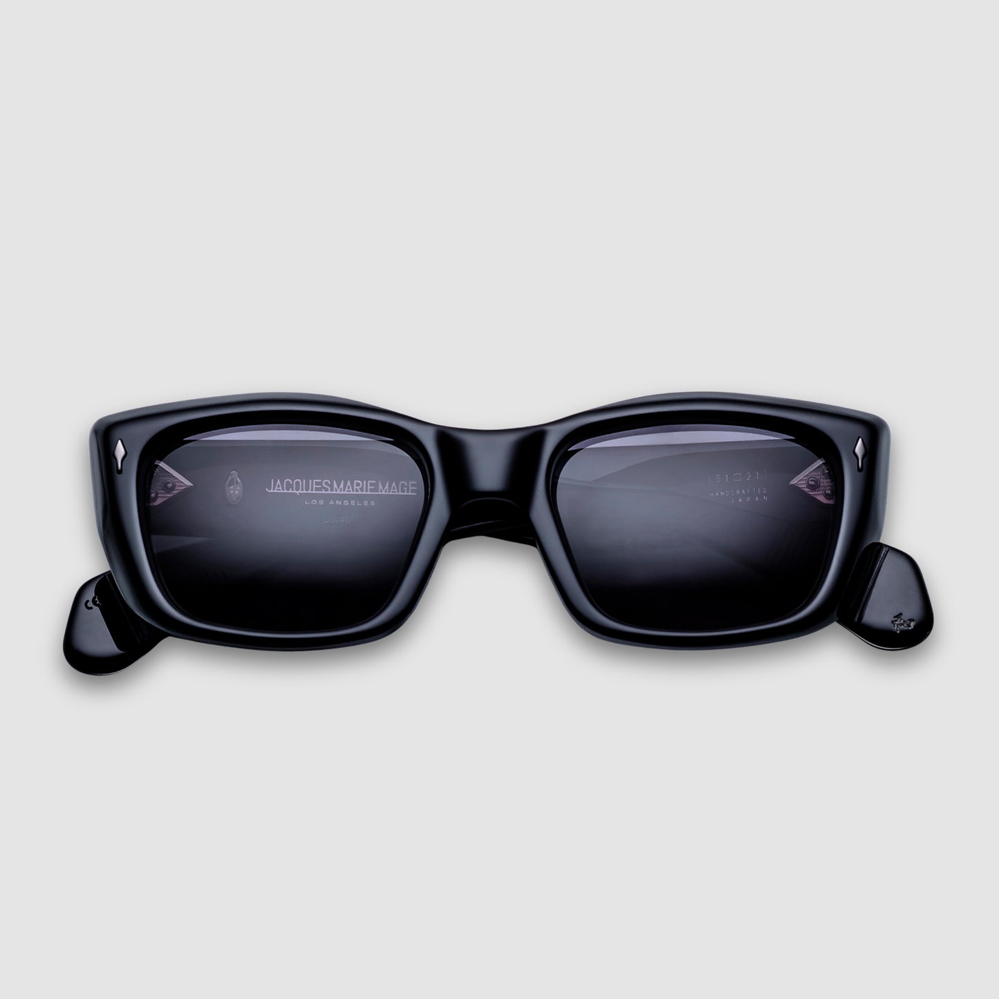 Corniche Raven, Grey Lenses, Silver Hardwear