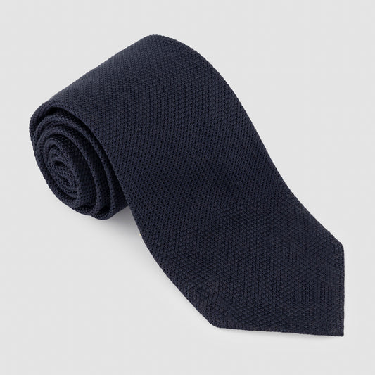 Solid Grenadine Silk Tie