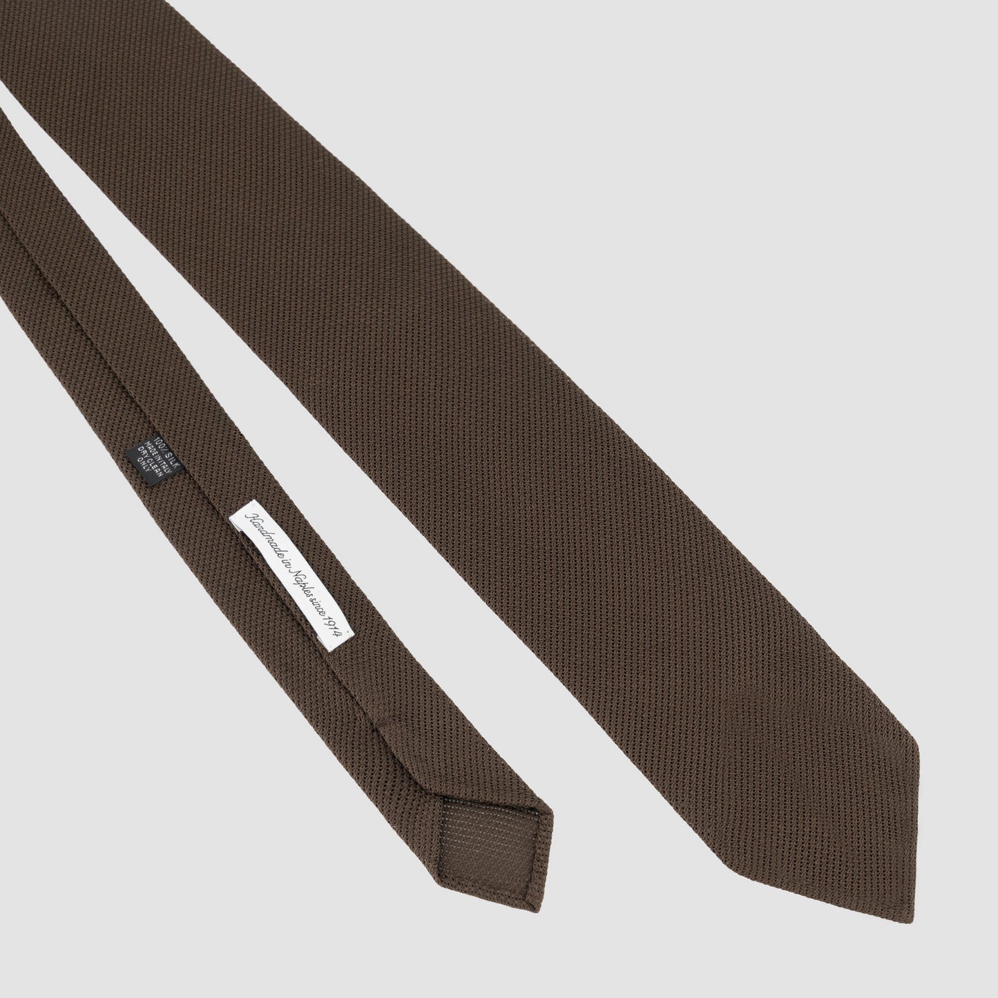 Solid Grenadine Silk Tie