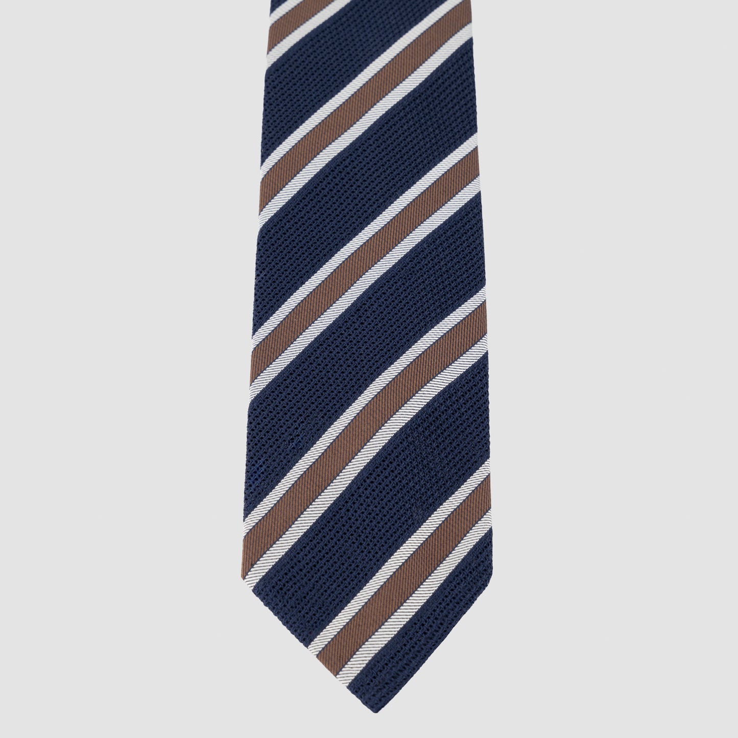 Striped Grenadine Silk Tie