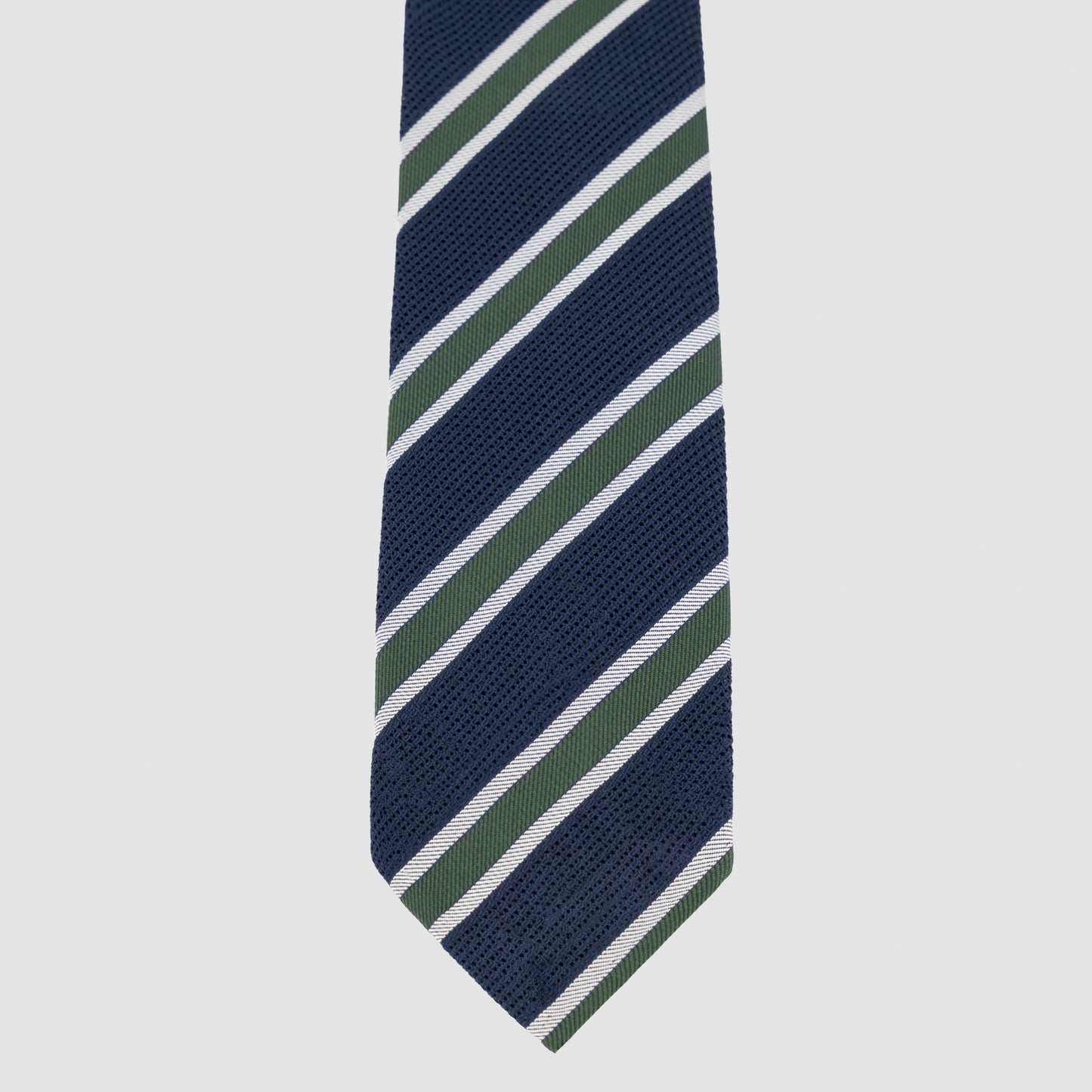 Striped Grenadine Silk Tie