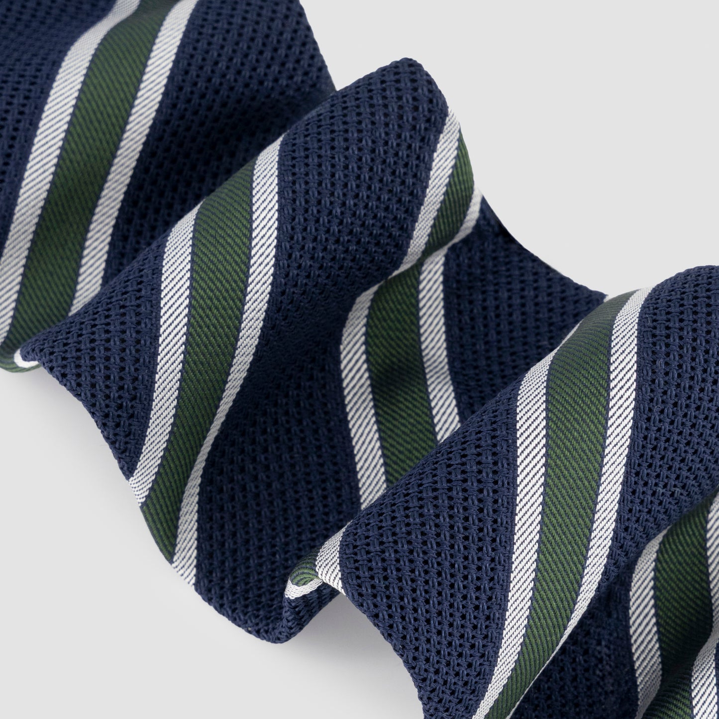 Striped Grenadine Silk Tie