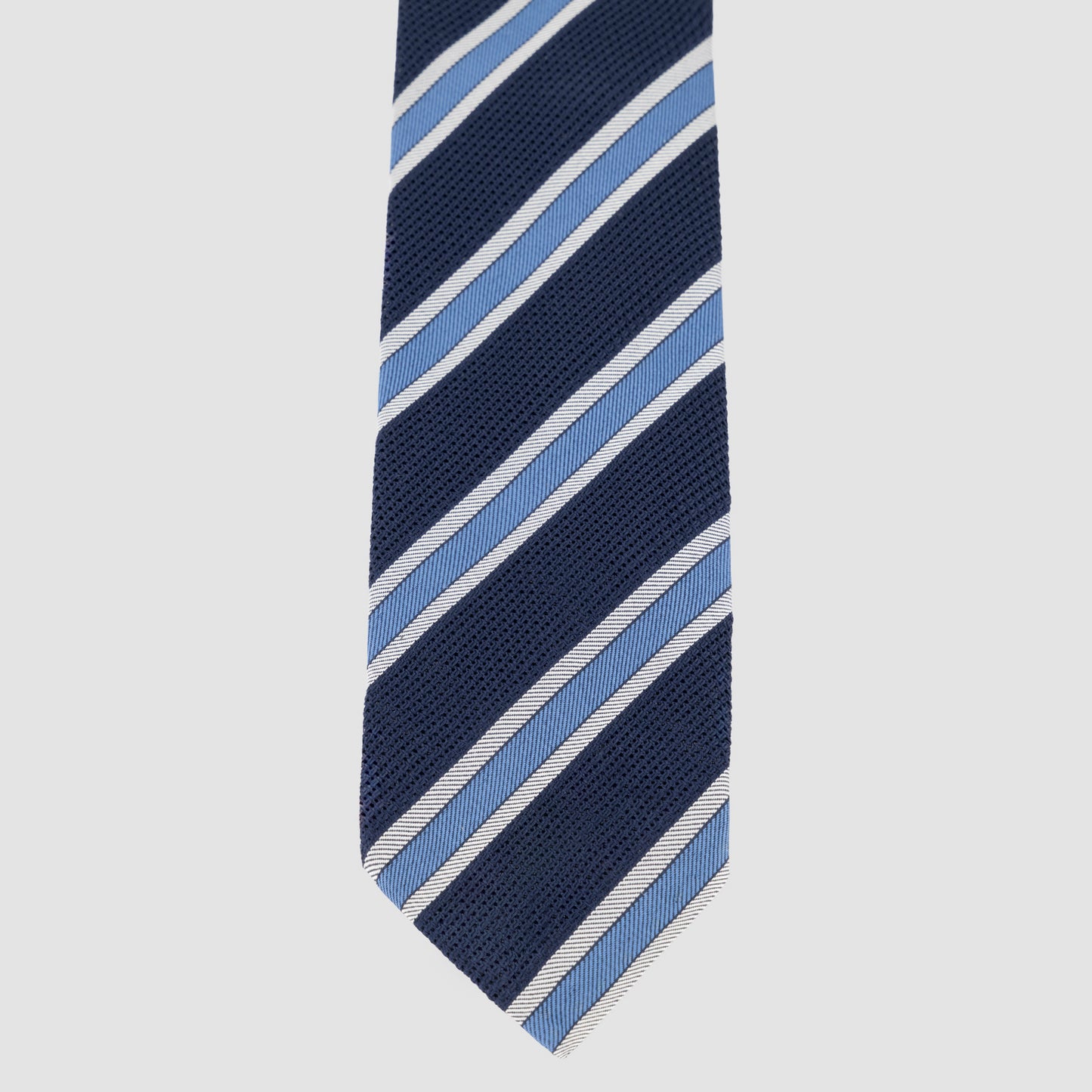 Striped Grenadine Silk Tie