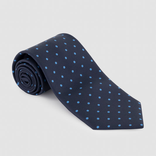 Polka Dot Silk Tie