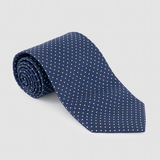 Pin Dot Silk Tie