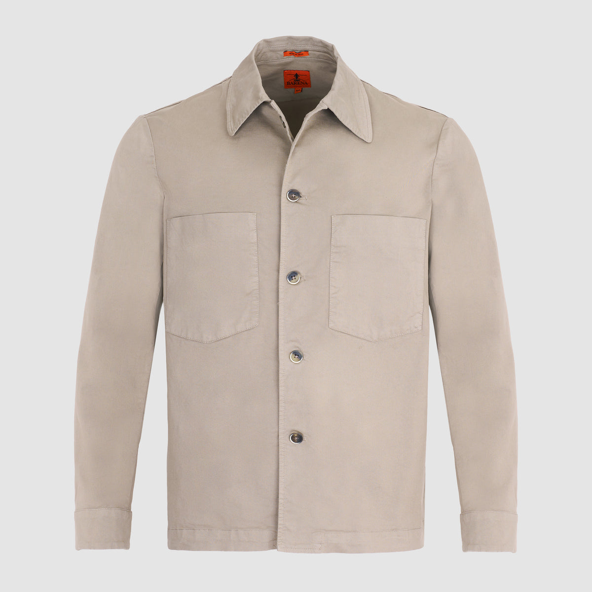 Sobrecamisa elástica de algodón