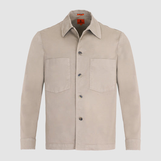 Cotton Stretch Overshirt