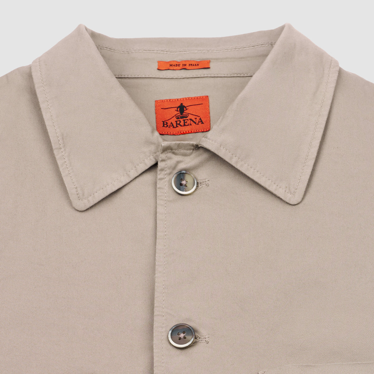 Sobrecamisa elástica de algodón