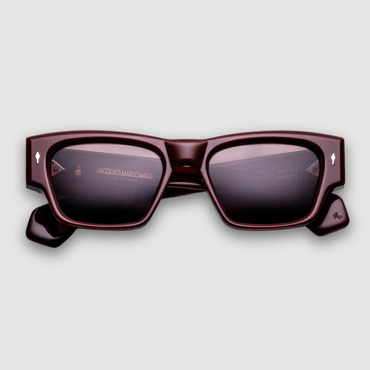 Zimmerman, Bordeaux Empire, Brown Lenses, Silver Hardwear