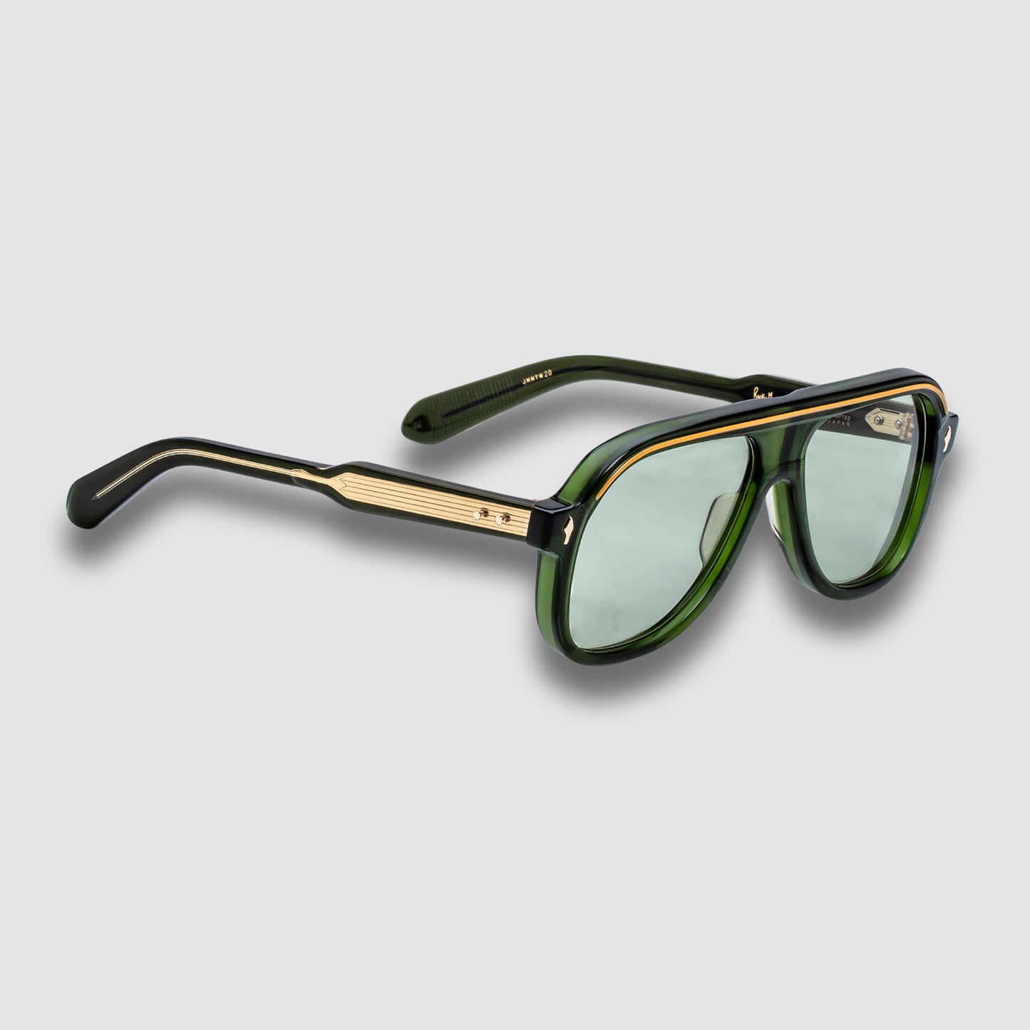 Teewinot, Rover, Green Lenses, Light Gold Hardwear
