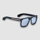 Yves, Lacquer, Blue Lenses, Light Gold Hardwear