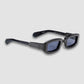 Ryder, Black, Charcoal Lenses, Black Hardware