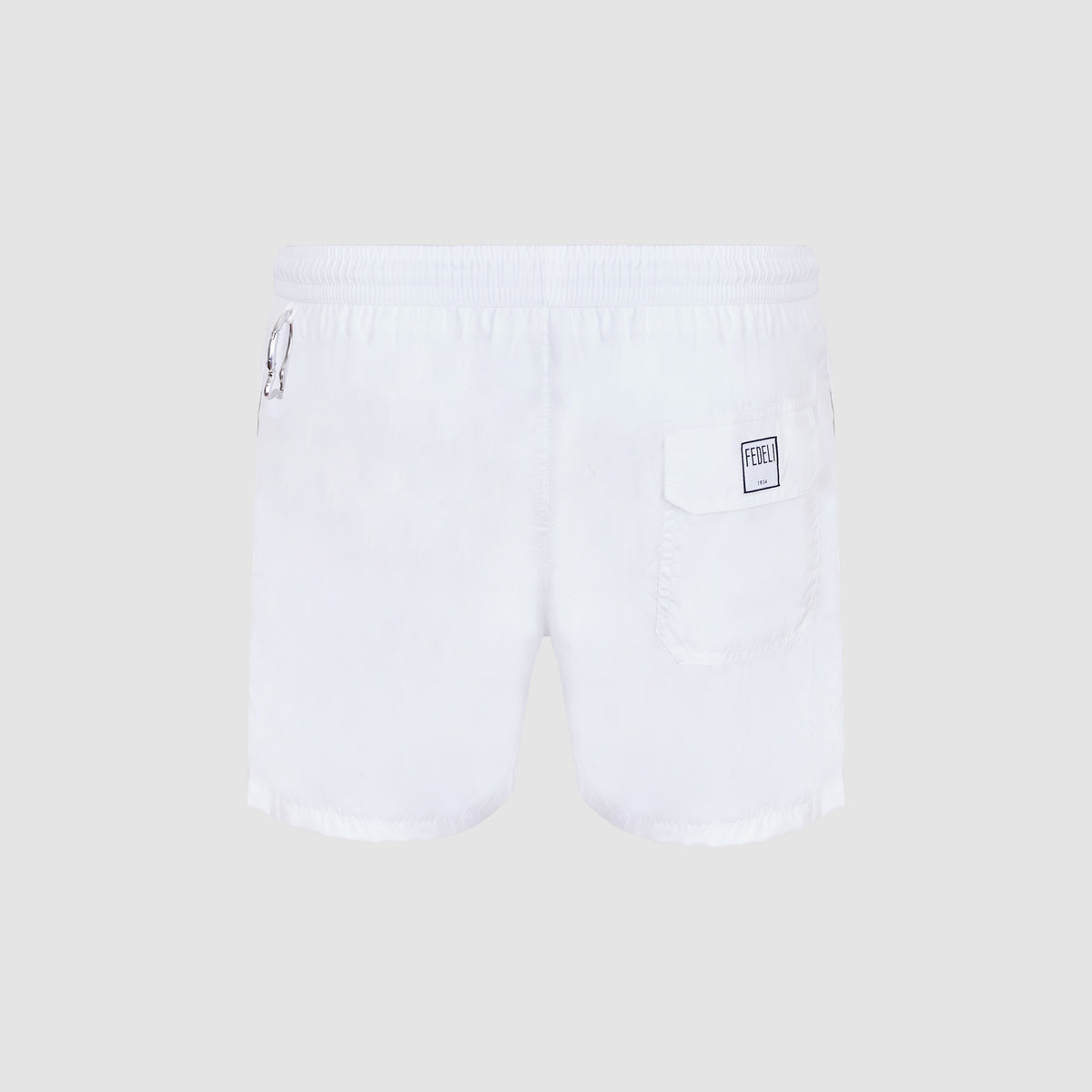 Solid Color Swim Shorts
