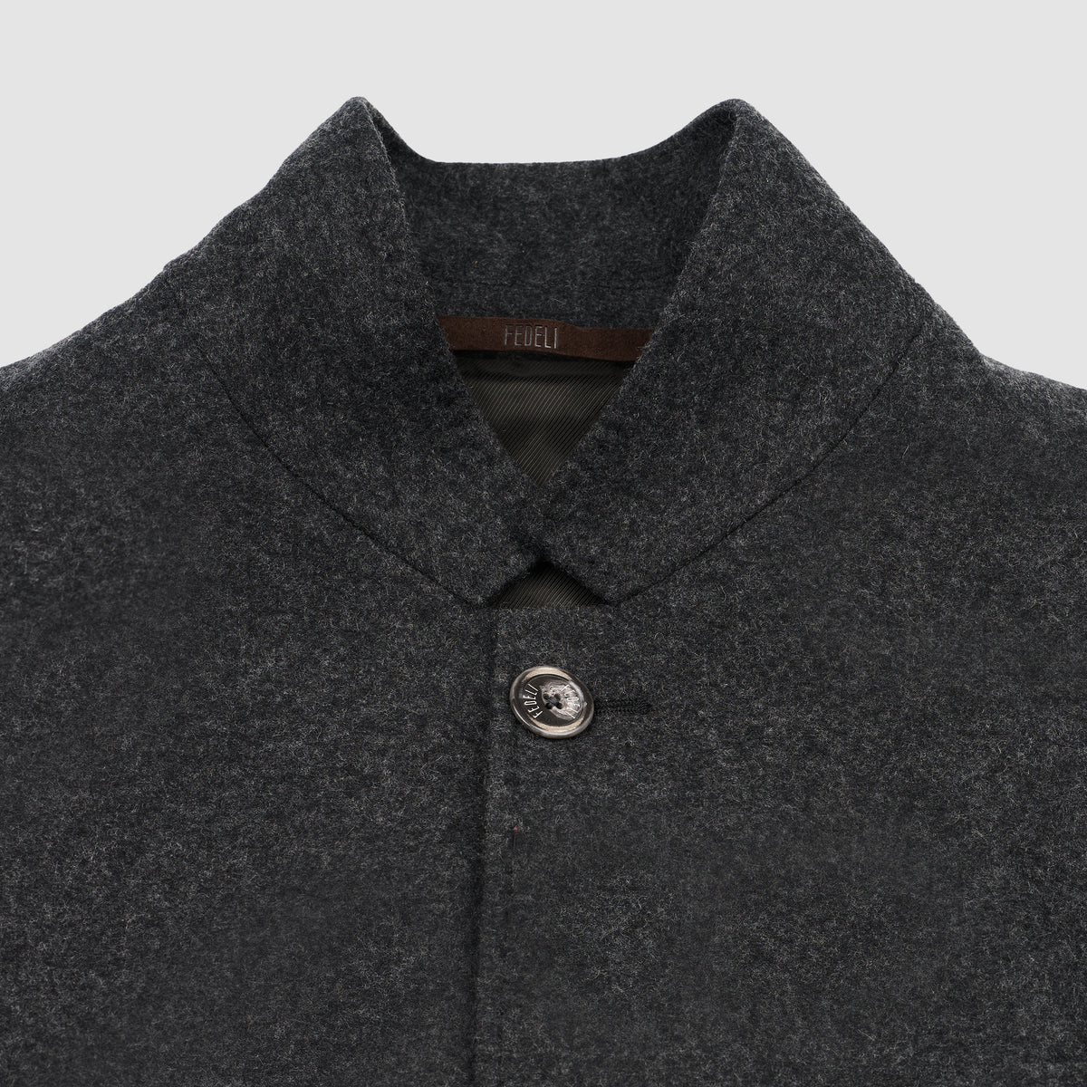 DAMON ML. CH. FLANELA Gris oscuro