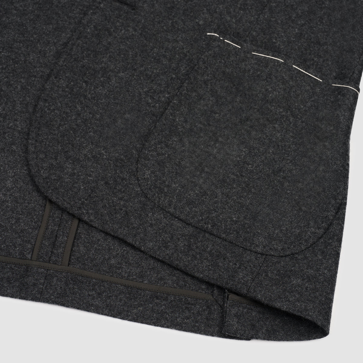 DAMON ML. CH. FLANELA Gris oscuro
