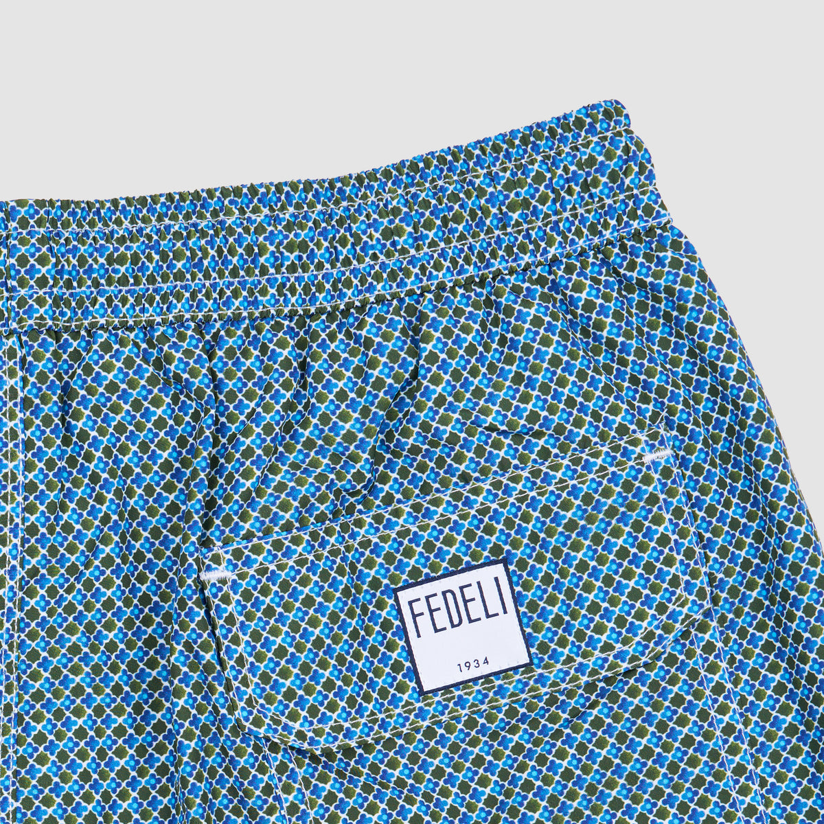 Flower Print Swim Shorts