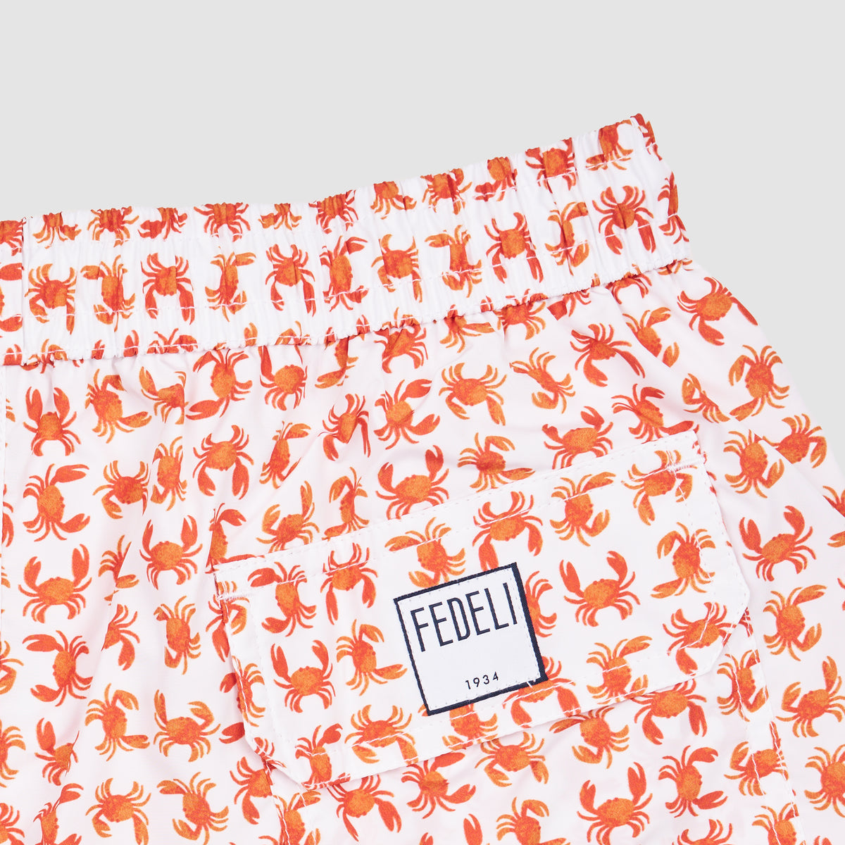 Crab Print Swim Shorts