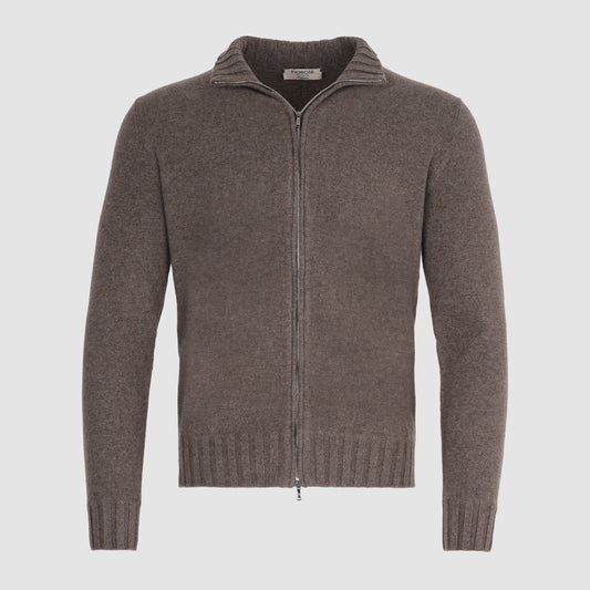 Cashmere Zip Sweater