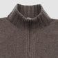 Cashmere Zip Sweater