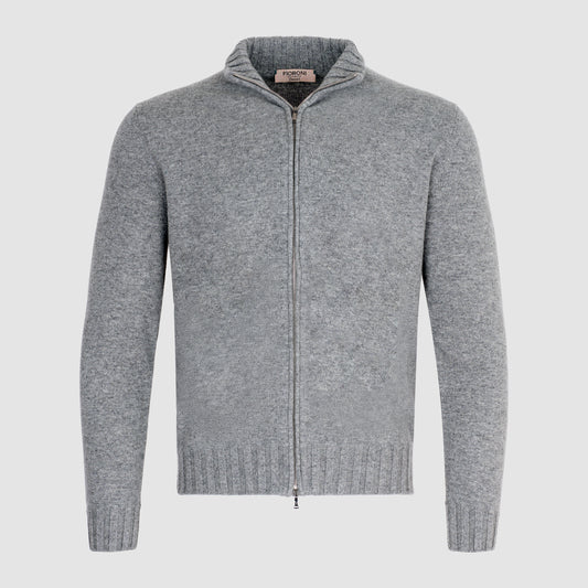 Cashmere Zip Sweater