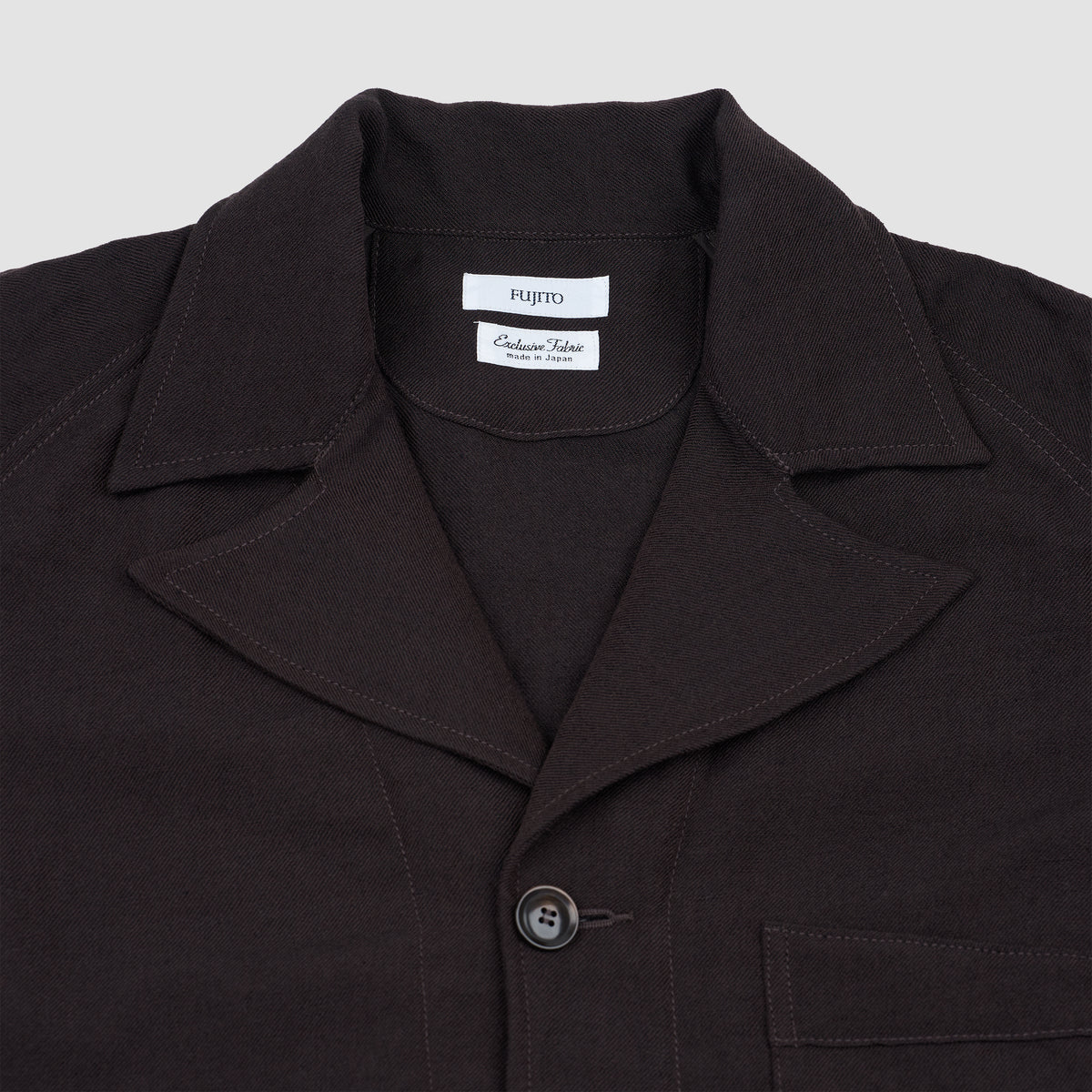Wool Linen Wrap Jacket