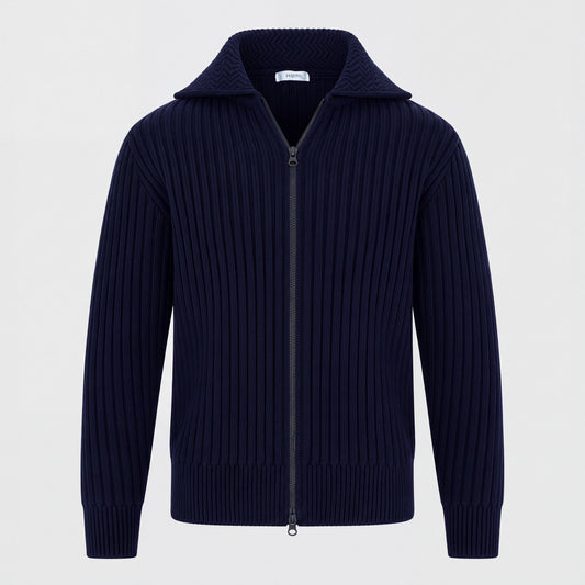 Wool Full Zip Bomber